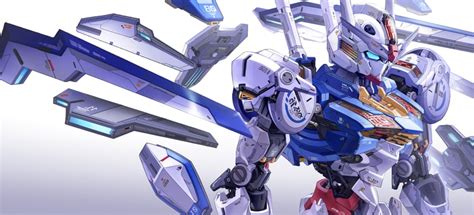 Gundam Aerial Gundam And 1 More Drawn By Veerinly Danbooru