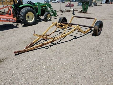Bale Buggy Round Bale Hay Trailer Assiter Auctioneers