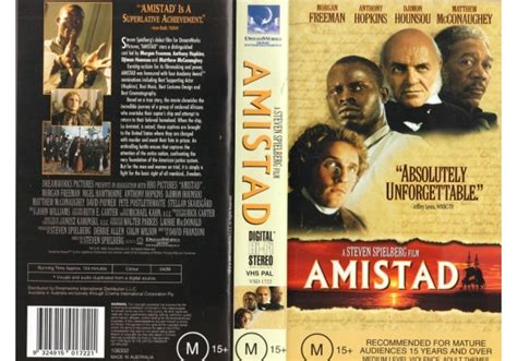 Amistad On Dreamworks Home Entertainment Australia Vhs Videotape