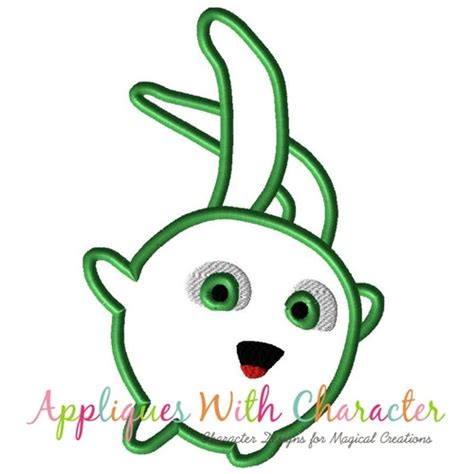 Happy #worldbookday have you collected all our #sunnybunnies books yet? Sunny Bunny Green Applique Design by Appliques With Character