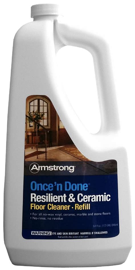 Armstrong Once N Done Resilient And Ceramic Floor Cleaner 64 Oz