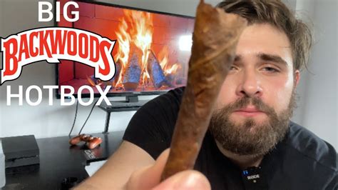 Big Backwoods Hotbox Redrum Smoking A Wax Backwood Youtube