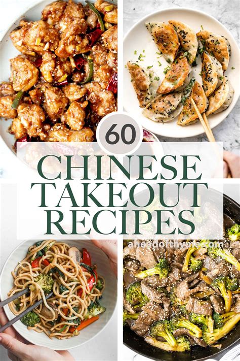 60 Chinese Takeout Recipes At Home Ahead Of Thyme