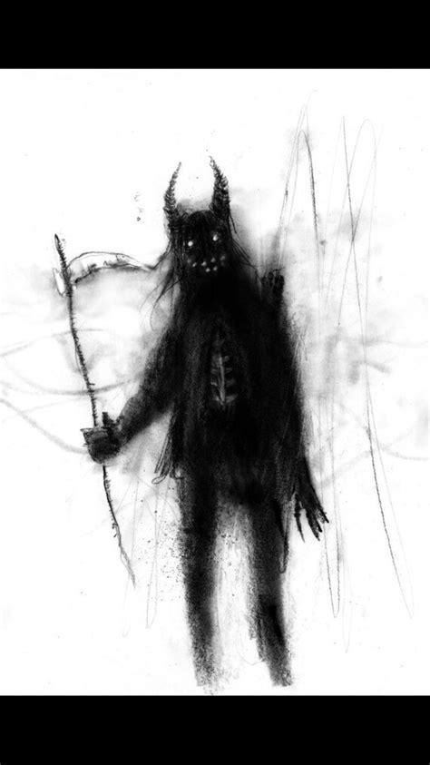 Shadow Demon 5x7 Fine Art Print Satanic Baphomet Gothic Etsy