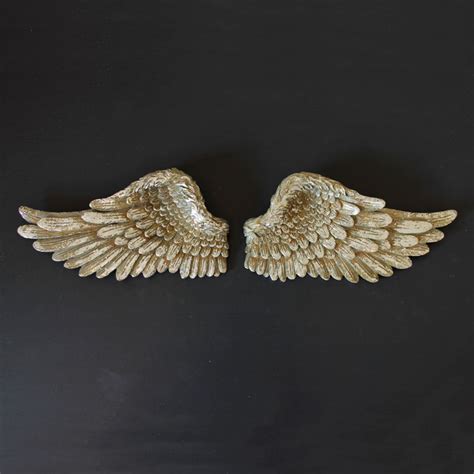 I have these very small black bugs in my bathroom and i can't figure out what they are and where they are coming from. Small Silver Angel Wings - Melody Maison®