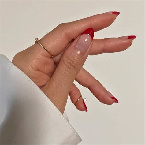 Pin On Nail Inspo • In 2020 Red Acrylic Nails Dream Nails