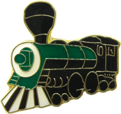 47110 Steam Engine Enamel Pin Badge Button Lapel Railroad Steampunk Train Ebay