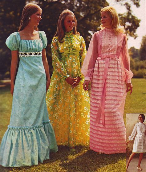 Wards 72 Ss 3 Dresses 70s Fashion Seventies Fashion Vintage Dresses