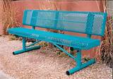 Plastic Coated Park Benches