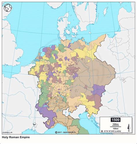 Holy Roman Empire 1500 Holy Roman Empire Europe Map Geography Holi