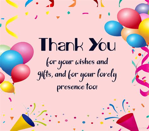 Best Thank You Message For Birthday Wishes