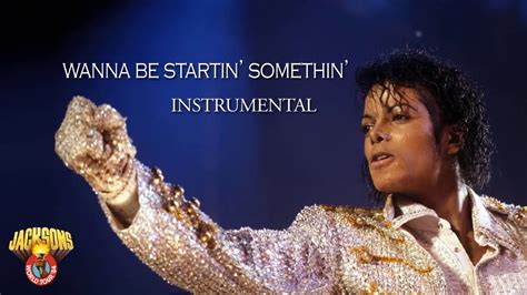 Michael Jackson Wanna Be Startin Somethin Victory Tour Instrumental