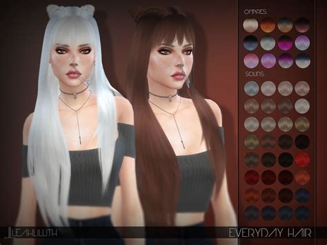 Everyday Hair Found In Tsr Category Sims 4 Female Hairstyles