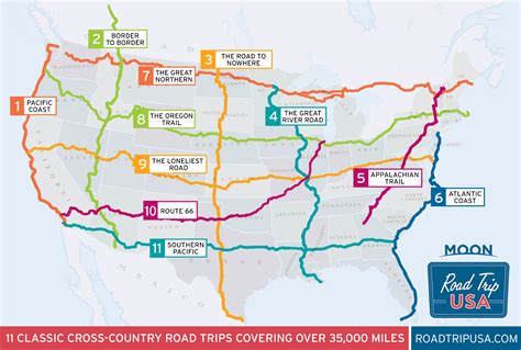 11 Epic Cross-Country American Road Trips | ROAD TRIP USA