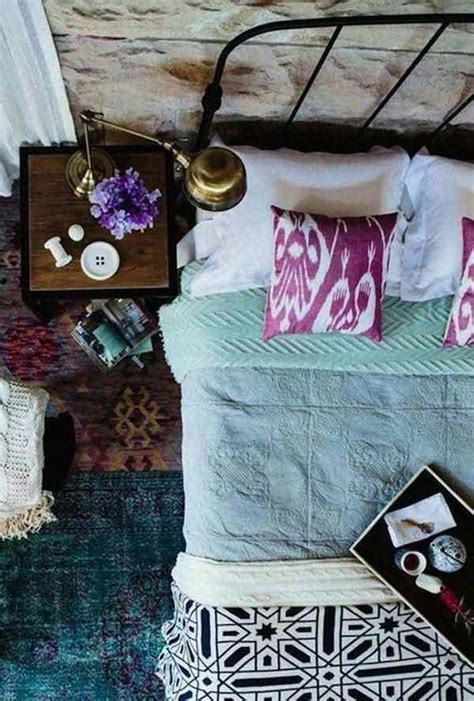35 Charming Boho Chic Bedroom Decorating Ideas Woohome