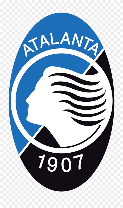 In the earliest atalanta logo, the black. Next - Atalanta Bergamo Logo Clipart (#2472833) - PikPng