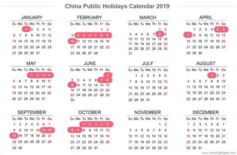 China Holidays Public Holidays Calendar In 202020212022