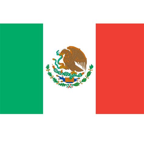 Mexican Flag Vector Clipart Best
