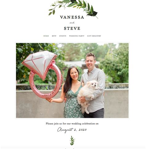 Minted Wedding Website Review What I Wish I Knew Modern Mix Vancouver