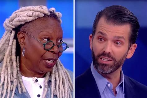 whoopi goldberg reportedly scolds ‘the view audience during donald trump jr interview “the