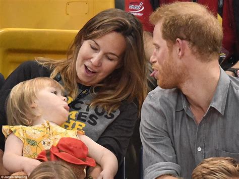 Prince harry attended a private party for the remarkable children and young people recognised by two is definitely a juggle, replied the duke, whose baby daughter lilibet diana arrived on 4 june. Prince Harry plays with two-year-old at Invictus Games | Daily Mail Online