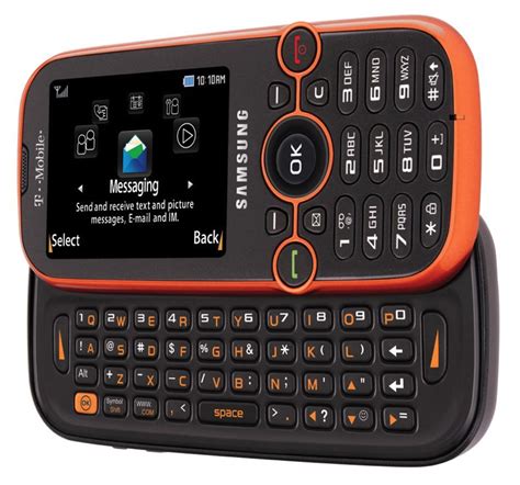 Samsung Gravity 2 T469 Cell Phone T Mobile Orange Cell