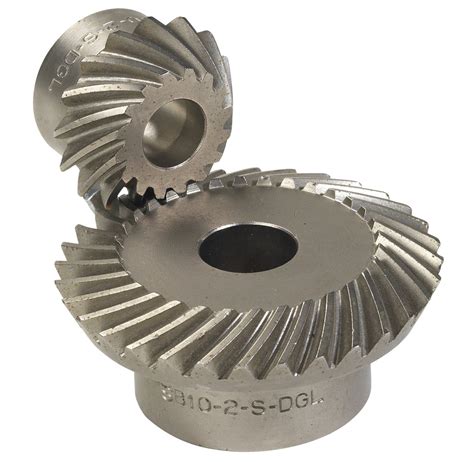 Spiral Bevel Gears Mitre 11 Or Ratio Crown And Pinion Gears Spiral
