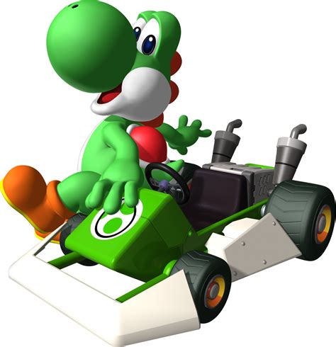 Image Yoshi Artwork Mario Kart Dspng Nintendo Fandom Powered