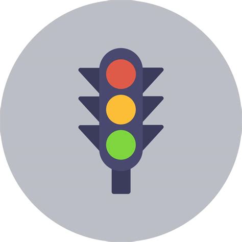 Traffic Light Vector Icon 16515696 Vector Art At Vecteezy