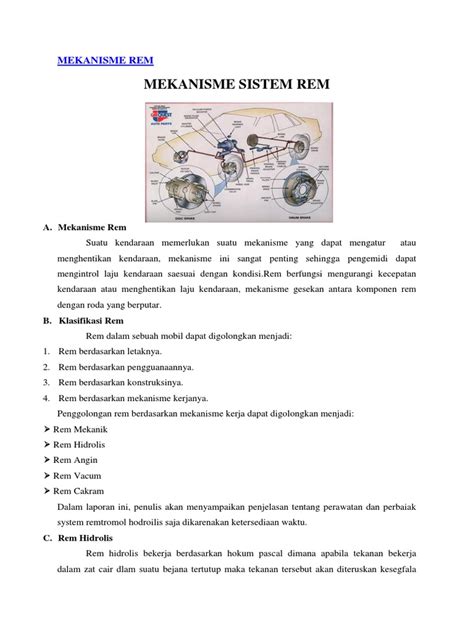 Mekanisme Rem Pdf