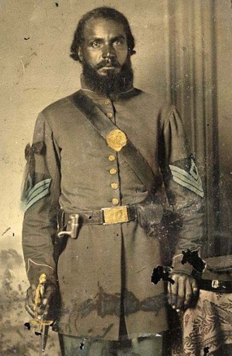 Confederate First Sergeant Union Cavalry Surrounded A Civil