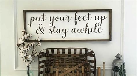 Beautiful Wall Signs For Your Farmhouse Style Home Babe Cave By Birdie