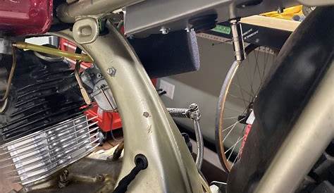 wiring through motorcycle frame