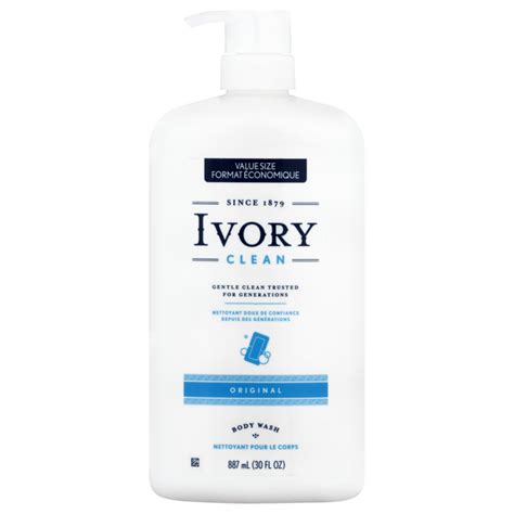 Save On Ivory Clean Body Wash Original Scent Pump Order Online Delivery