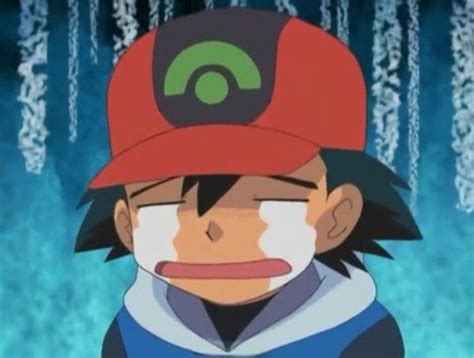 Pokemon Ash Crying