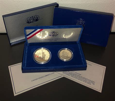 1986 Liberty Proof Coin Set Etsy