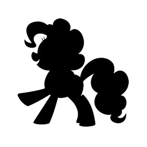 The Silhouette Of A Pony With Long Hair And Tail Blowing In The Wind