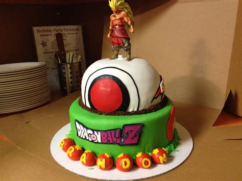 The cake is a spiced apple cake with a cinnamon buttercream filling. 8 Dragon Ball (DBZ) cakes | Epic Geekdom