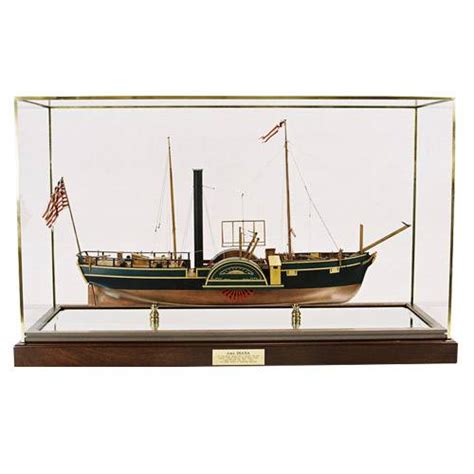 Acrylic Model Ship Display Cases For Sale