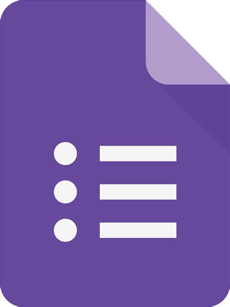 Google Forms - Google Forms Logo Clipart - Large Size Png Image - PikPng