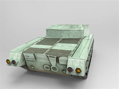 3d Model Army Tank