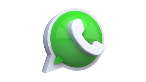 Whatsapp Logo Icon 3d Model By Mohfakhry