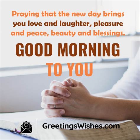 Good Morning Prayer Messages Greetings Wishes