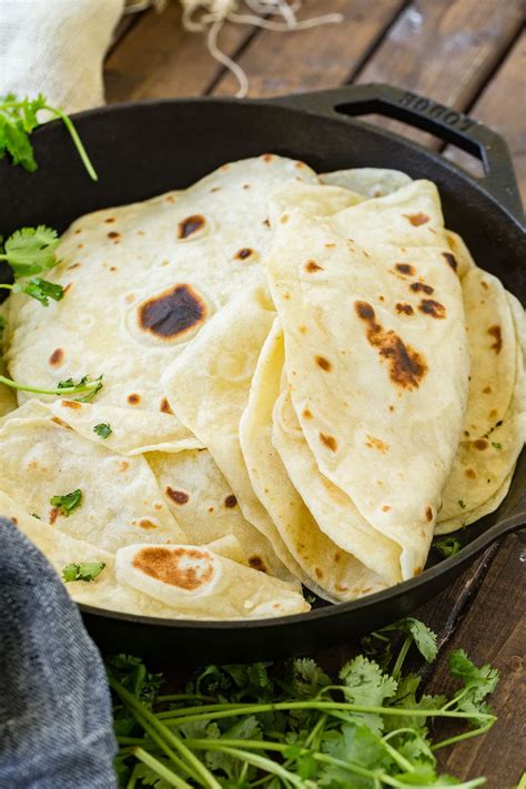 Authentic Homemade Flour Tortillas Oh Sweet Basil Recipe Flour Tortillas Homemade Flour
