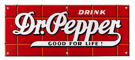 Antique Advertising Dr Pepper Porcelain Sign Antique Advertising