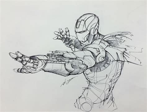 Ironman Rough Sketch On Behance Iron Man Drawing Iron Man Art