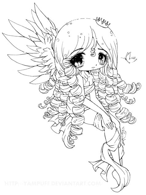 Chibi Little Mermaid Coloring Page For Girls Roblox