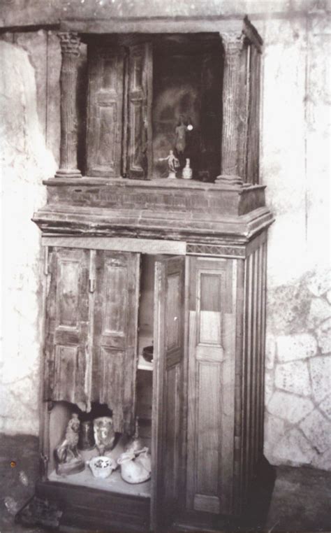 Most of the time, the toilet (or loo) is in the same room as other furniture, but sometimes, the toilet is in a separate, small room. bensozia: Roman Furniture from Herculaneum