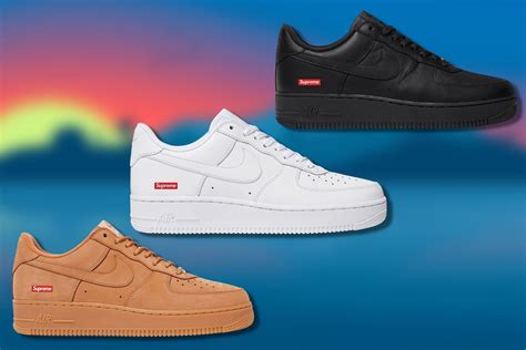 Where To Buy Supreme X Nike Air Force 1 Low Footwear Pack Price