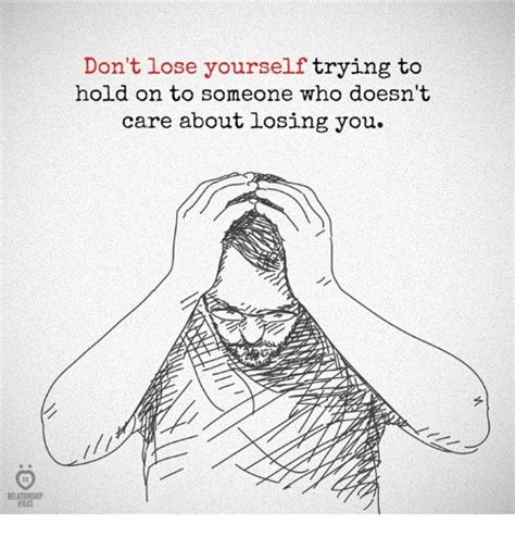 We did not find results for: Don't Lose Yourself Trying to Hold on to Someone Who Doesn ...